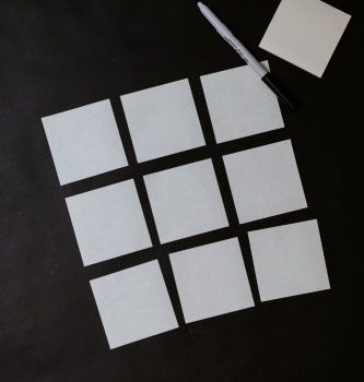 white and black checkered board