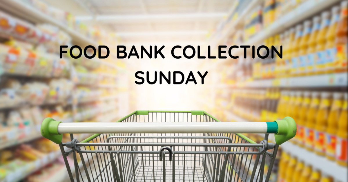 The First Food Bank Sunday for December – Dec 3