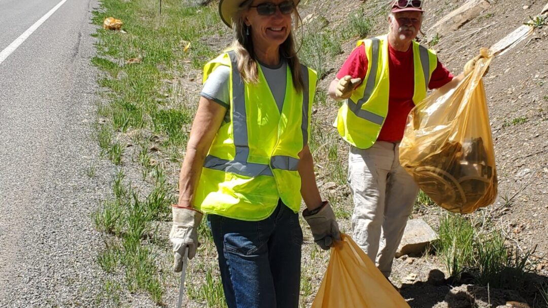 Photos from the Highway 160 Clean-up on Saturday, May 17