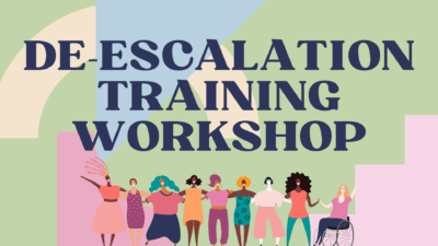 De-escalation Training on Tuesday, July 29, 2025